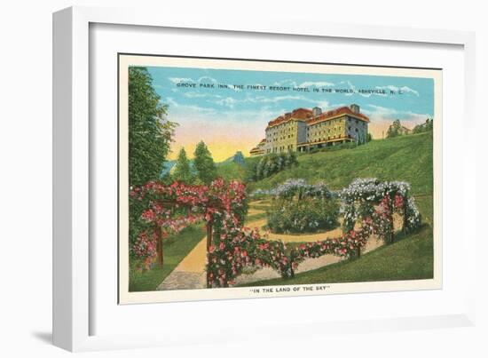 Grove Park Inn, Asheville-null-Framed Art Print