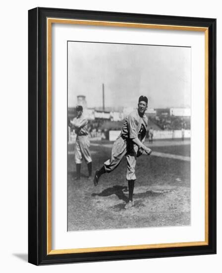 Grover Alexander, Philadelphia Phillies, Baseball Photo No.1 - St. Louis, MO-Lantern Press-Framed Art Print