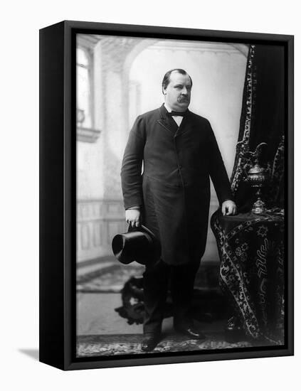 Grover Cleveland, 22nd and 24th U.S. President-Science Source-Framed Premier Image Canvas