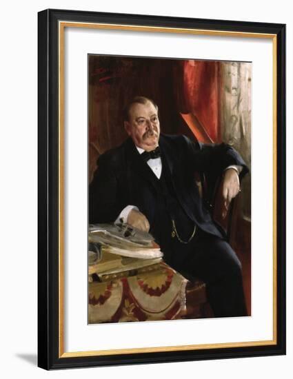 Grover Cleveland-Anders Zorn-Framed Premium Giclee Print