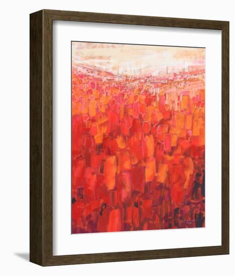 Groves V-null-Framed Art Print