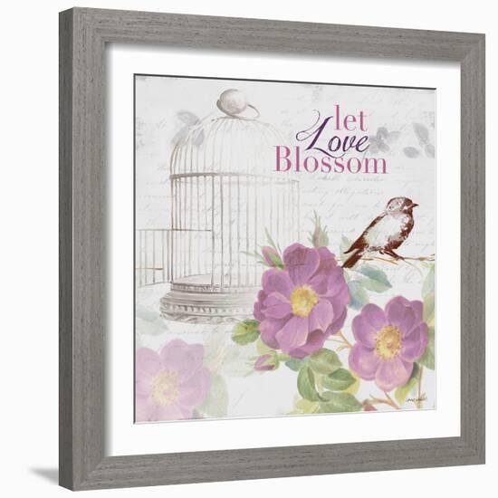 Grow and Blossom II-Lanie Loreth-Framed Art Print