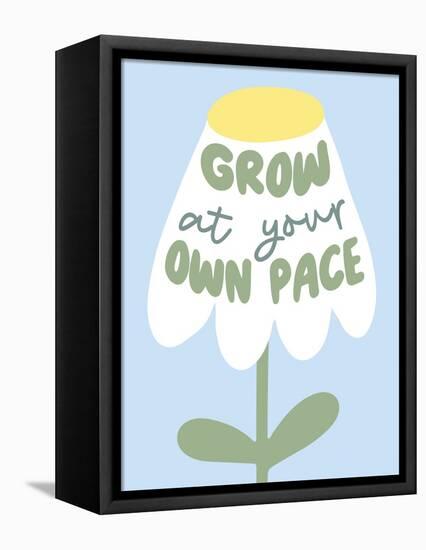 Grow at Your Pace-Beth Cai-Framed Premier Image Canvas