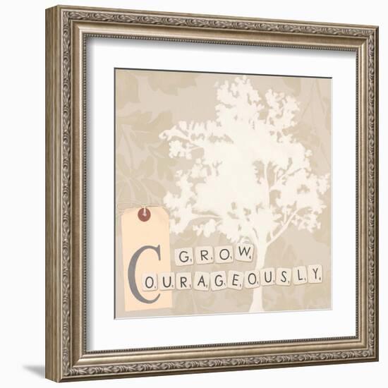 Grow Courageously-Marco Fabiano-Framed Art Print