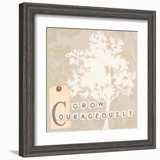 Grow Courageously-Marco Fabiano-Framed Art Print