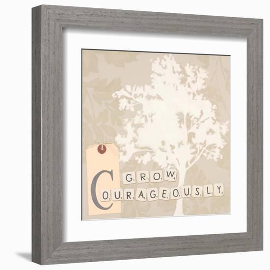 Grow Courageously-Marco Fabiano-Framed Art Print