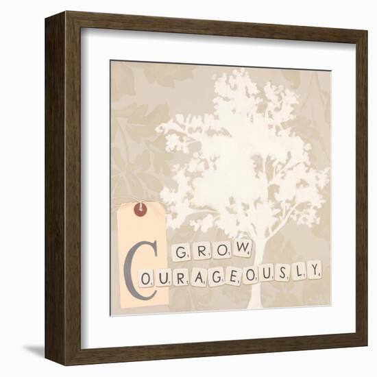 Grow Courageously-Marco Fabiano-Framed Art Print