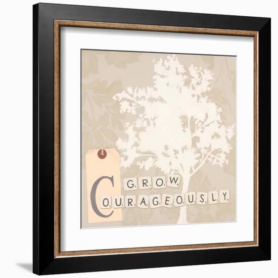 Grow Courageously-Marco Fabiano-Framed Art Print