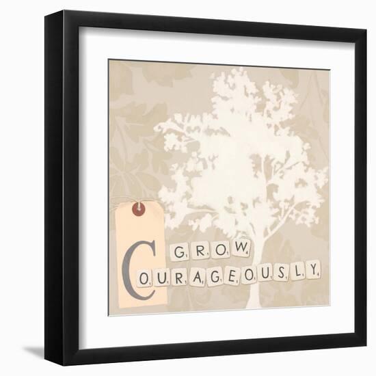 Grow Courageously-Marco Fabiano-Framed Art Print