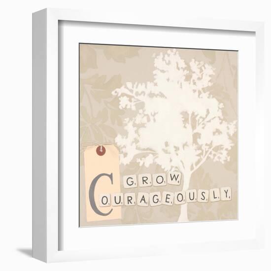 Grow Courageously-Marco Fabiano-Framed Art Print