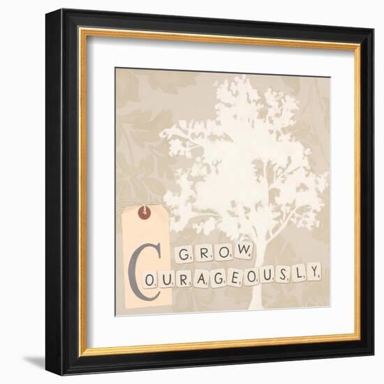 Grow Courageously-Marco Fabiano-Framed Art Print