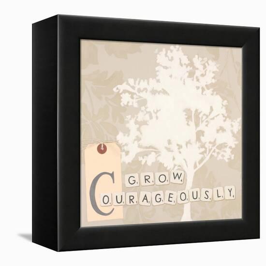 Grow Courageously-Marco Fabiano-Framed Stretched Canvas