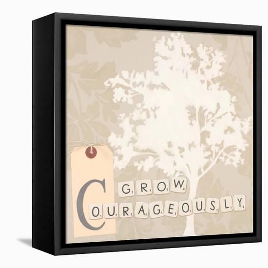 Grow Courageously-Marco Fabiano-Framed Stretched Canvas