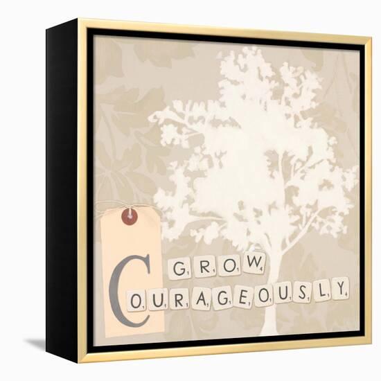 Grow Courageously-Marco Fabiano-Framed Stretched Canvas