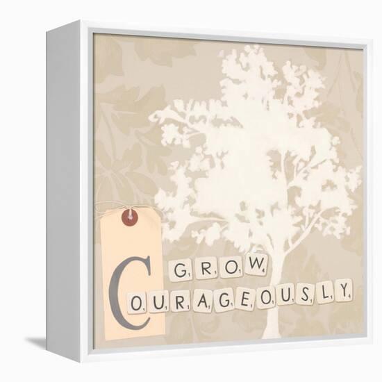 Grow Courageously-Marco Fabiano-Framed Stretched Canvas