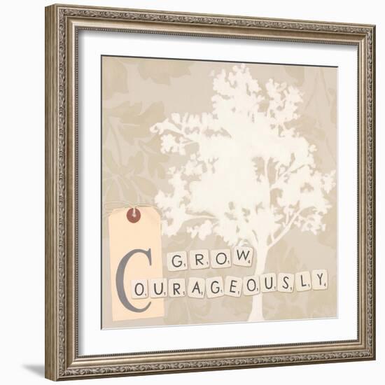 Grow Courageously-Marco Fabiano-Framed Art Print