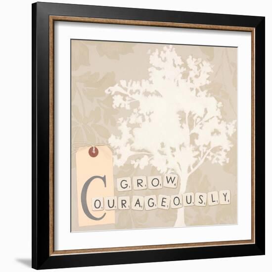 Grow Courageously-Marco Fabiano-Framed Art Print