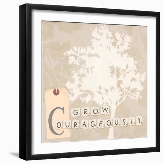 Grow Courageously-Marco Fabiano-Framed Art Print