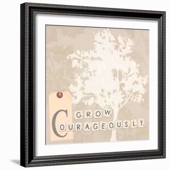 Grow Courageously-Marco Fabiano-Framed Art Print