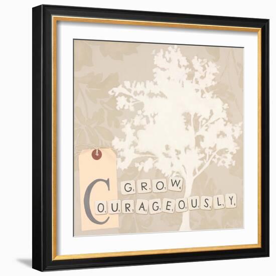 Grow Courageously-Marco Fabiano-Framed Art Print