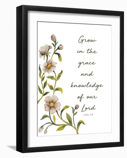 Grow in Grace-Elizabeth Medley-Framed Art Print