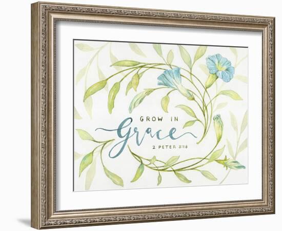 Grow In Grace-Yachal Design-Framed Giclee Print