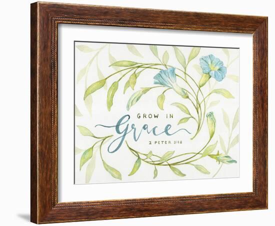 Grow In Grace-Yachal Design-Framed Giclee Print