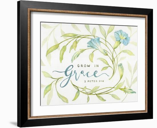 Grow In Grace-Yachal Design-Framed Giclee Print