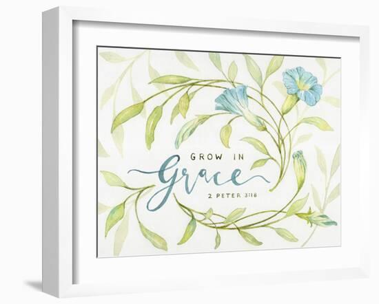 Grow In Grace-Yachal Design-Framed Giclee Print