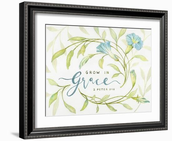 Grow In Grace-Yachal Design-Framed Giclee Print