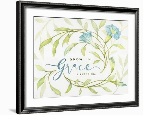 Grow In Grace-Yachal Design-Framed Giclee Print