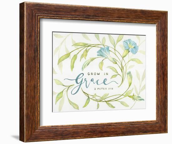 Grow In Grace-Yachal Design-Framed Giclee Print