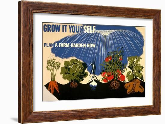 Grow it Yourself Poster-null-Framed Art Print