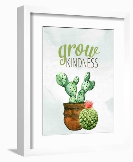 Grow Kindness-Kimberly Allen-Framed Premium Giclee Print