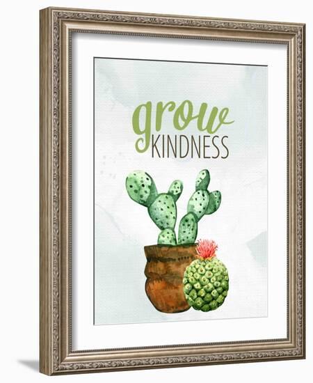 Grow Kindness-Kimberly Allen-Framed Art Print