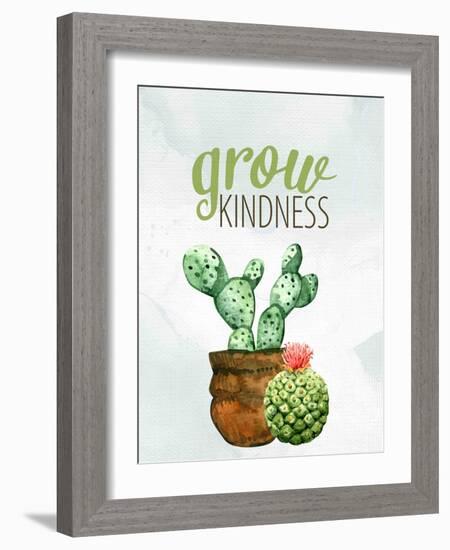 Grow Kindness-Kimberly Allen-Framed Art Print