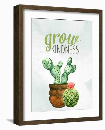 Grow Kindness-Kimberly Allen-Framed Art Print