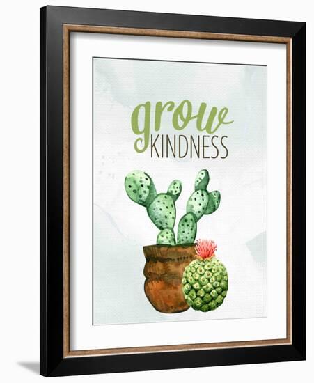 Grow Kindness-Kimberly Allen-Framed Art Print