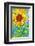 Grow Sunflower-null-Framed Art Print