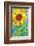 Grow Sunflower-null-Framed Art Print