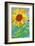 Grow Sunflower-null-Framed Art Print