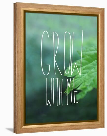 Grow with Me-Leah Flores-Framed Premier Image Canvas