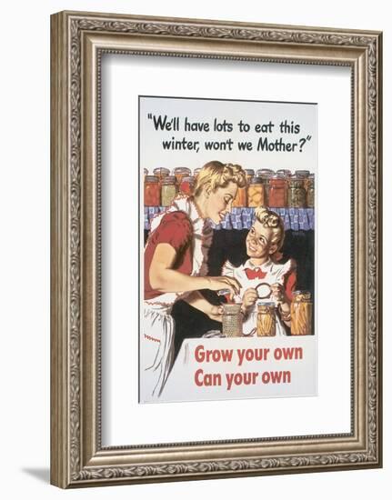 Grow Your Own Can Your Own-Al Parker-Framed Art Print