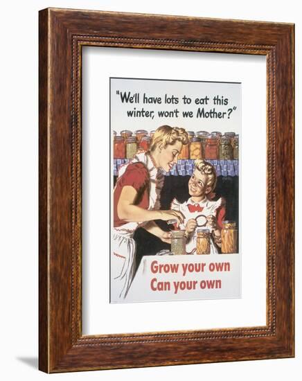 Grow Your Own Can Your Own-Al Parker-Framed Art Print