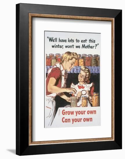 Grow Your Own Can Your Own-Al Parker-Framed Art Print