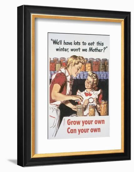 Grow Your Own Can Your Own-Al Parker-Framed Art Print