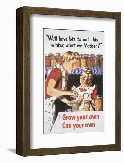 Grow Your Own Can Your Own-Al Parker-Framed Art Print