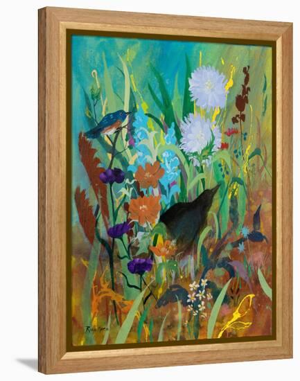 Growing Garden-Robin Maria-Framed Stretched Canvas