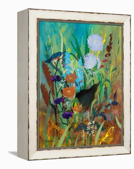 Growing Garden-Robin Maria-Framed Stretched Canvas