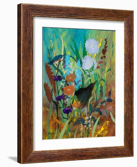 Growing Garden-Robin Maria-Framed Art Print